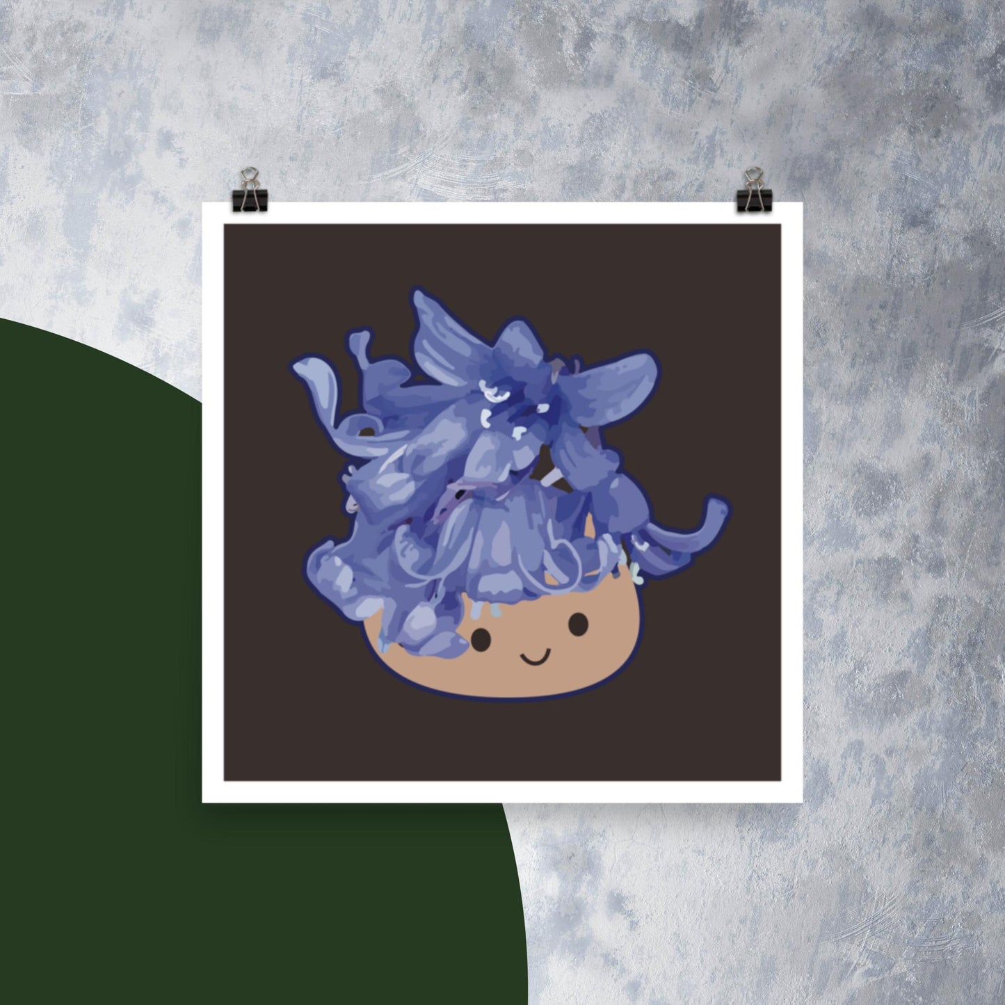 Whimsy BlueBell Poster